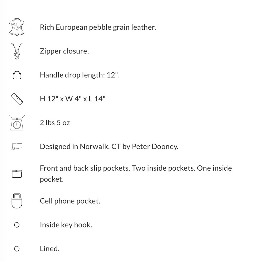 Dooney & Bourke Navy &Tan Pebbled Leather Lexington /Dust Bag /Original Reg.incl - Picture 4 of 16